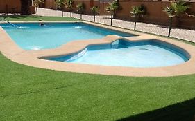 Cabañas con piscina donde Thomas